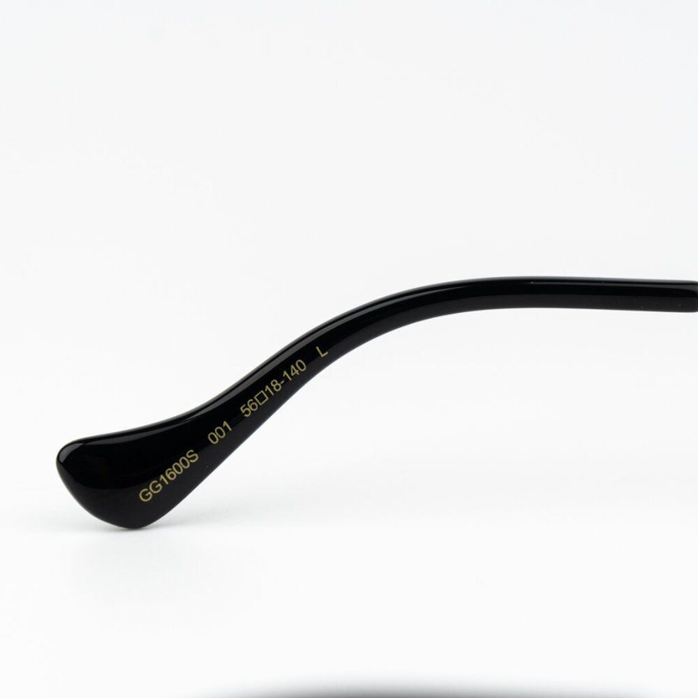 Gucci Women Sunglasses Gold Grey Rectangle GG1600S 001 BRAND NEW - Picture 7 of 12
